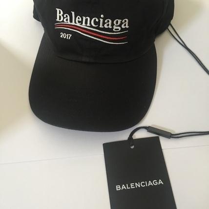 新作 大人気 17AW BALENCIAG バレンシアガ キャップ コピー ロゴキャップ ブラック 7090103